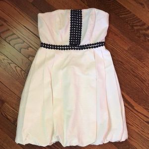 MOVING SALE!!Lilly Pulitzer white strapless dress